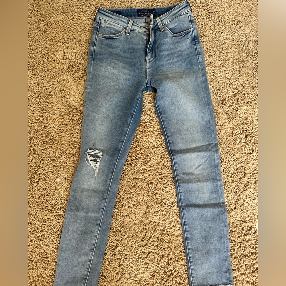 Lucky Brand Hayden Skinny Distressed Jeans